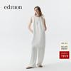 Edition Women's Linen Blend Sleeveless Mid-Length Shift Dress