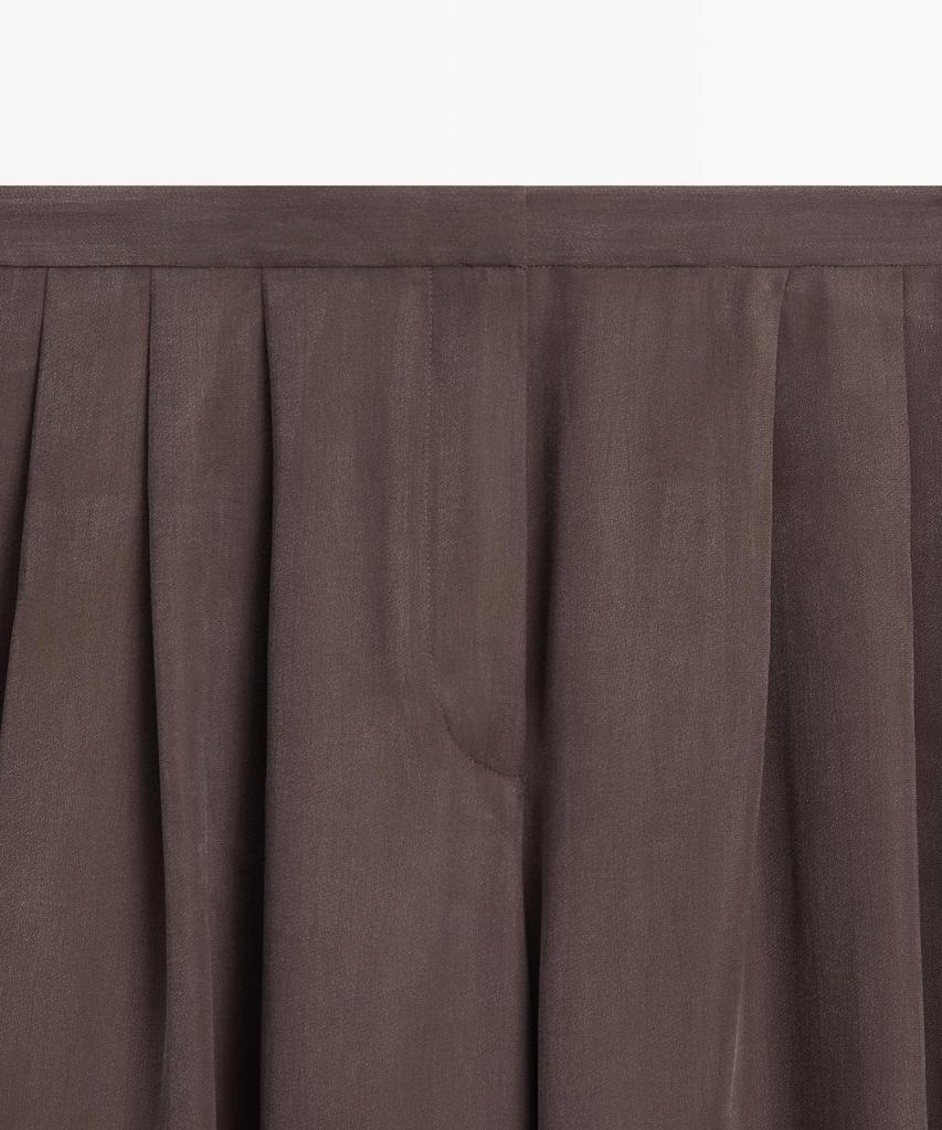 Masimodutti Fluid Skirt Pants Total Look