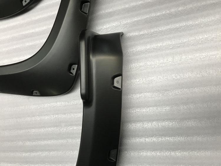Rivet Wheel Arch Fender for 2014-2021 Toyota Tundra: Thickened and Widened Wheel Eyebrow Injection Molding
