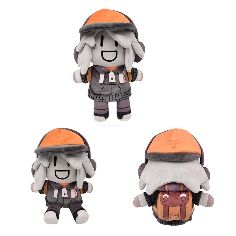 New Builderfan Plushie Plush Doll To Cartoon Cute Soft Builder Plush Dolls Toy Game Periphery For Kid Festival Gift 25CM