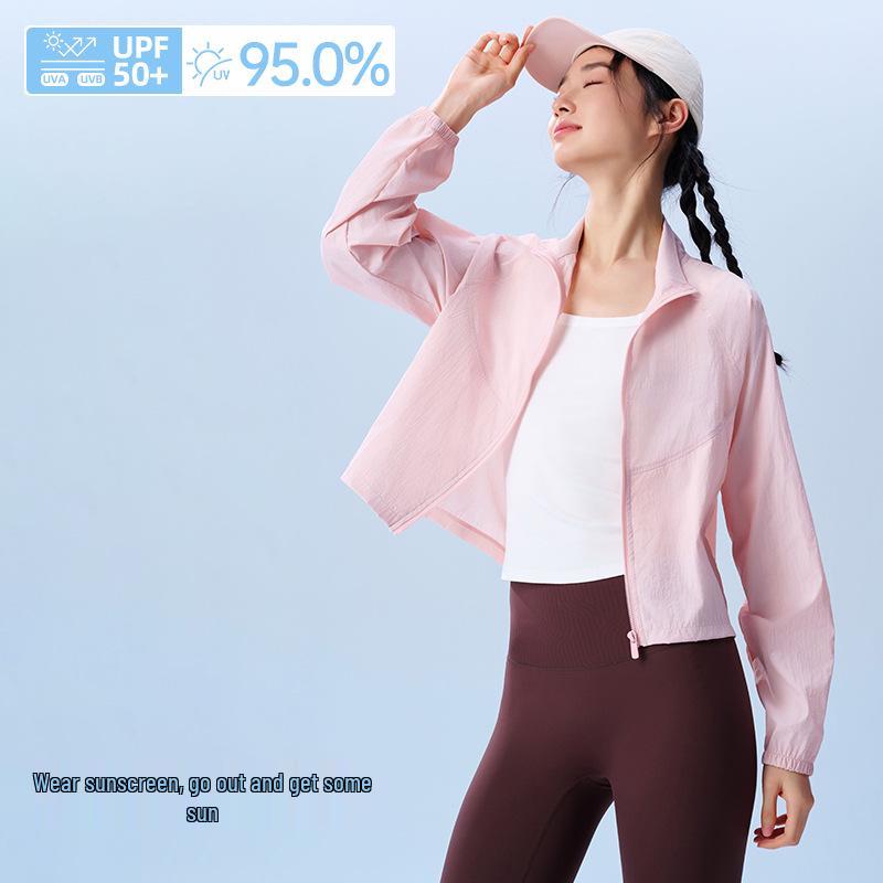 Women s Long Sleeve UV Protection Summer Jacket - Lightweight, Breathable, Cooling Sun Protection. L