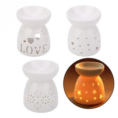 Night Fragrance Lamp Ceramic Oil Candle Incense Aromatherapy Stove