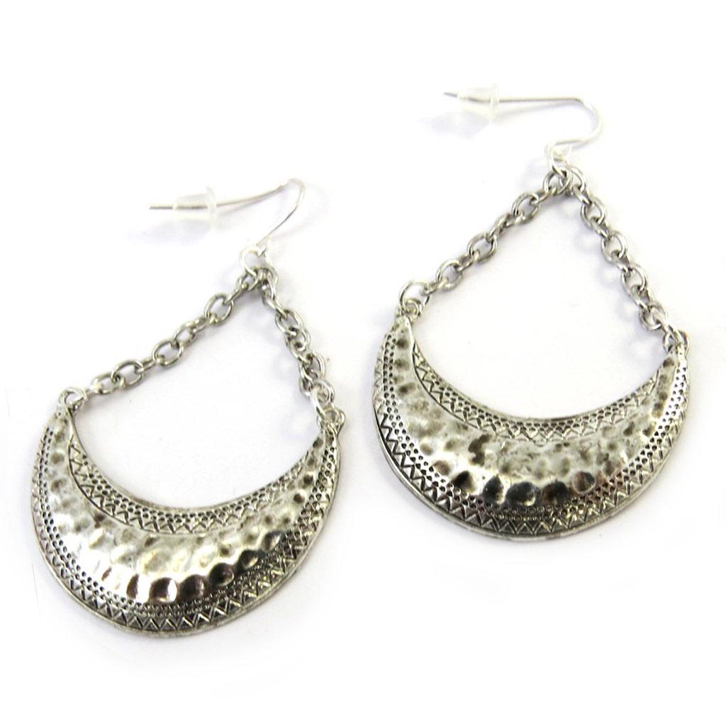 

Les Trésors De Lily [N3166] - Boucles Navajos argenté