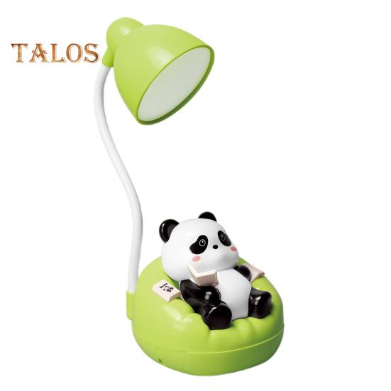 Panda Nachtlicht LED Schreibtisch Nachttisch Leselampe mit Schublade Dimmbar Wiederaufladbar Panda Tischlampe für Kinderzimmer Schlafzimmer