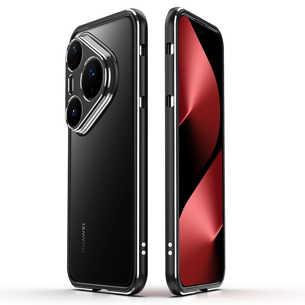 For Huawei Pura 80 Pro+ Bumper Case Metal Frame Phone Cover with Camera Lens Guard