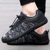 Wide Toe Outdoor Sports Shoes Non-slip Jogging Walking Flats Breathable Knitted Fitness Training Shoes