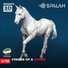 Spallach Pferd Harzbausatz SPU22272 1/72 (Tier)