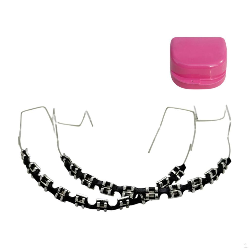 Temporary Dental Decoration DIY Color Braces Chain for Teens Kids