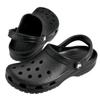 Crocs Classic Clog Sandals, Flat, Sporty, Black 10001-001 (Black/Size 29.0/Men's) [Parallel Import]