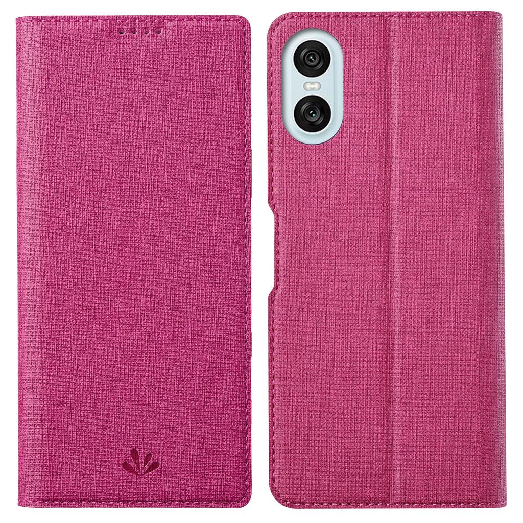 VILI DMX Series For Sony Xperia 10 VI Case Card Holder Leather Stand Phone Cover
