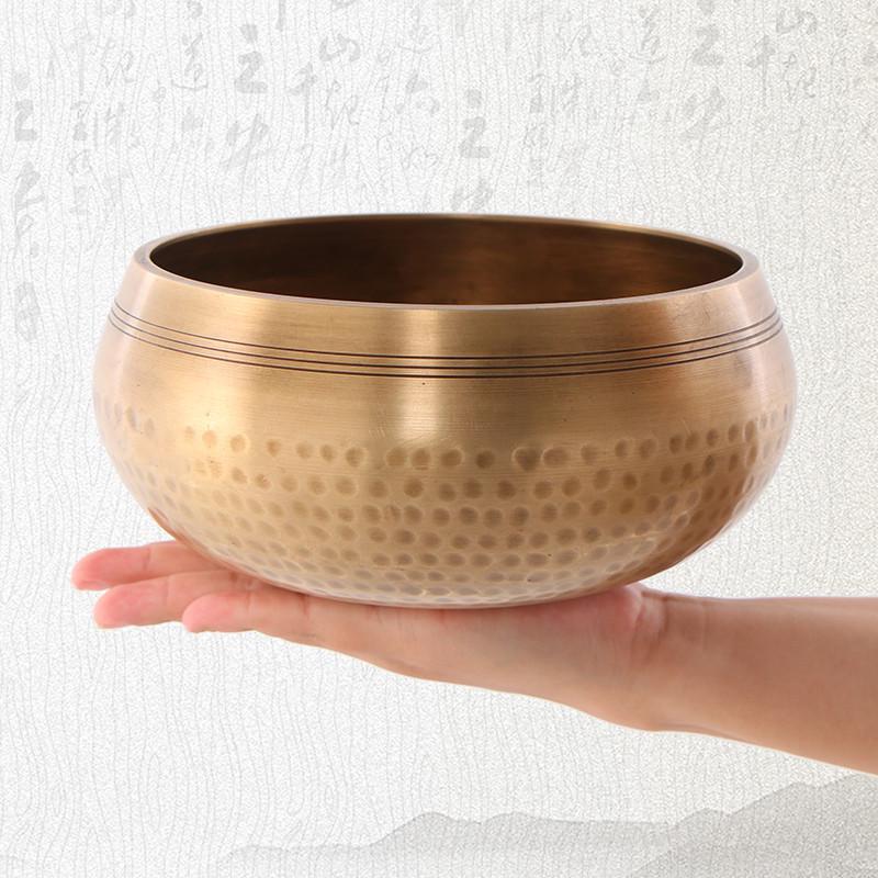 Nepal Buddha Sound Tibetan Singing Bowl - Copper Meditation and Yoga Chime