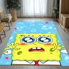 Zabawny S-SpongeBob Patrick Gwiazda Kreskówka Dywanik do Salonu Antypoślizgowy Miękki Dywan do Sypialni Pokoju Dziecięcego Kanapy, Dekoracja Domu Wycieraczka
