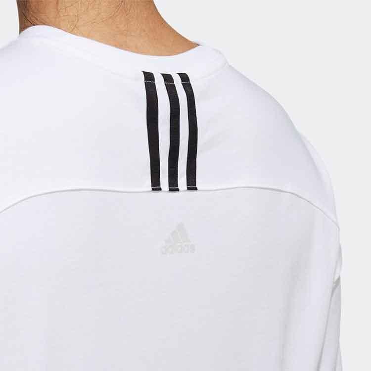 adidas Co-Branded Casual Breathable Solid Short Sleeve T-Shirt Women Tops White H55253