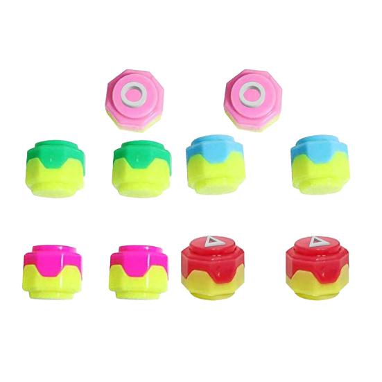 5/10 Stück Koreanisches traditionelles Steinfangspiel Hand-Auge-Koordinationstraining Jacks Stone Kinder Erwachsene Familienabend Party Kieselstein-Greifspielzeug