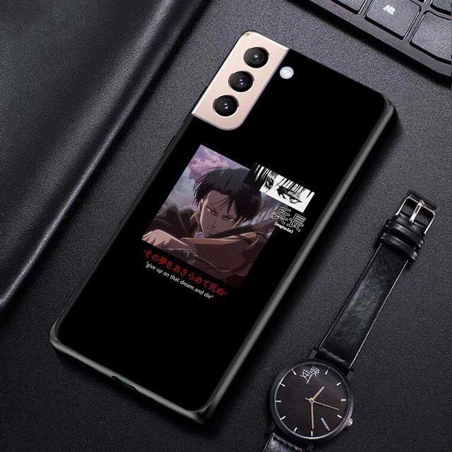 

Чехол для Samsung Galaxy S21 S20 Ultra S10 Plus Lite S21 S20 Fe 5g S10e S9 S8 S7 Edge Shell Fundas Anime Shingeki No Kyojin For Samsung S21Ultra