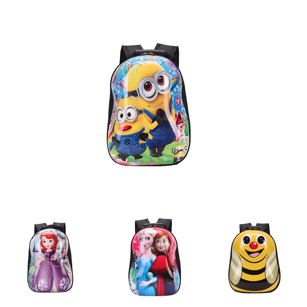 Despicable Me Children Durable Abs Pc Backpack With Cartoon Prints For School