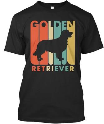 Funny O Neck T Shirt Golden Retriever T S Standard Unisex TShirt Summer Tee Shirt
