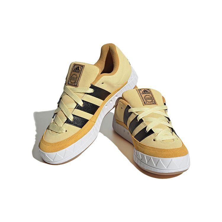 Adidas Adimatic Almost Yellow Unisex Sneakers Core-Black Bold-Gold IF0513