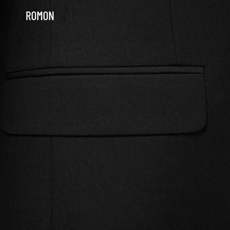 Romon Men's Business Suit Two-Piece Set