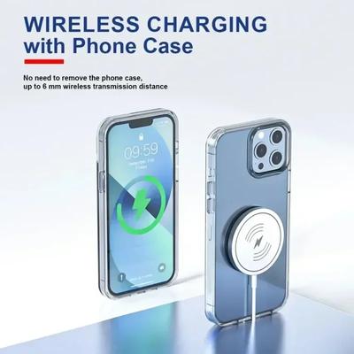 360° Rotating Portable Magnetic Wireless Charger 30W PD USB A For iPhone 16 15 14 13 12 Pro Mini Induction FastCharging Station