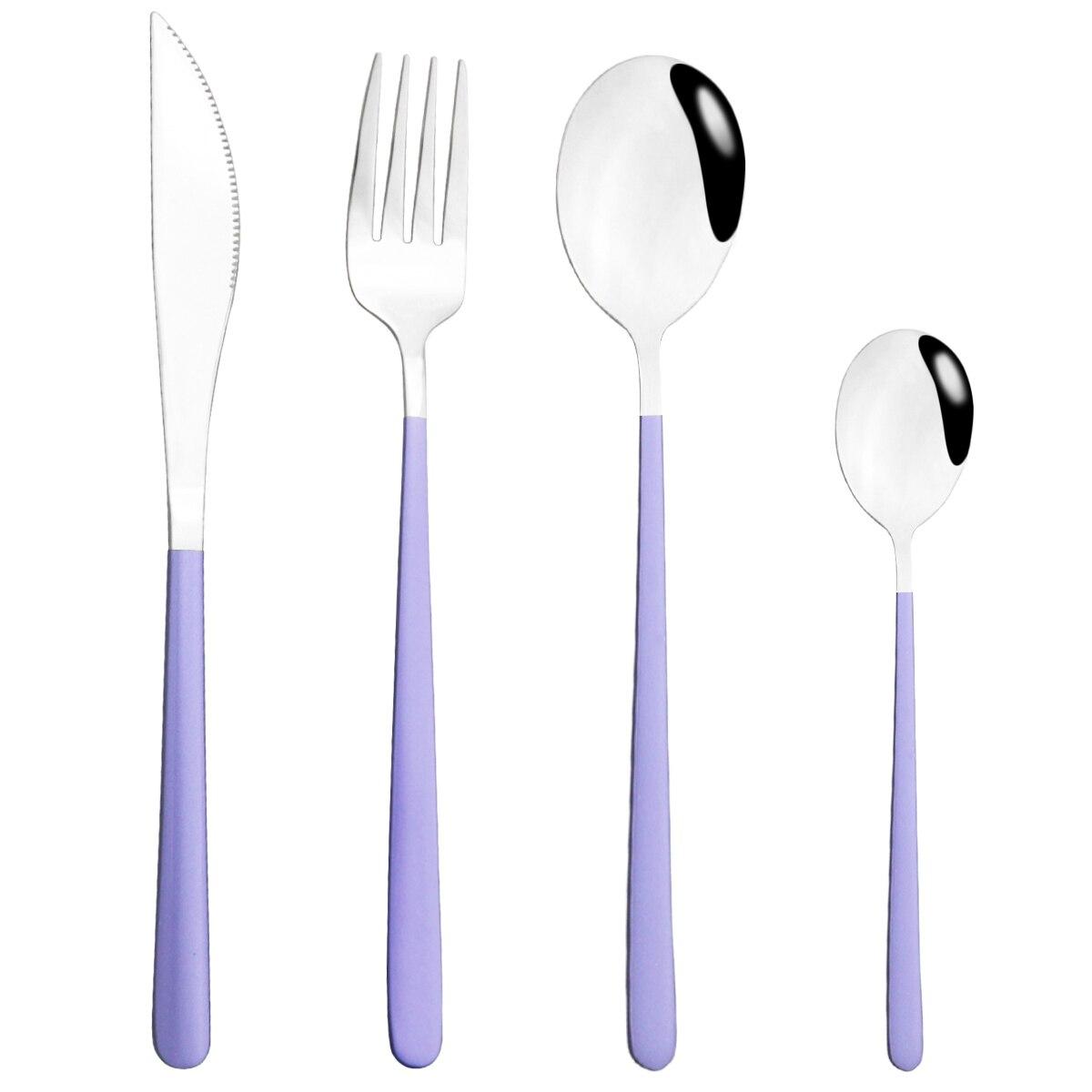 4 шт. красочные вилка — фото 18