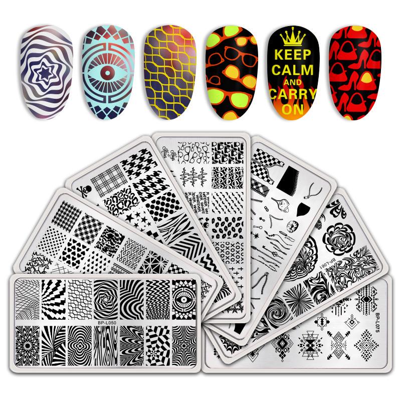 Born Pretty pochoirs pour ongles