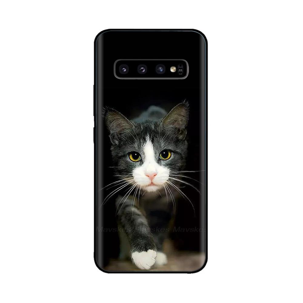 For Samsung S10 Plus Case S10 Silicone Fashion Back Cover Cases For Samsung Galaxy S10 S10E S 10 S10plus Protective Back Cover