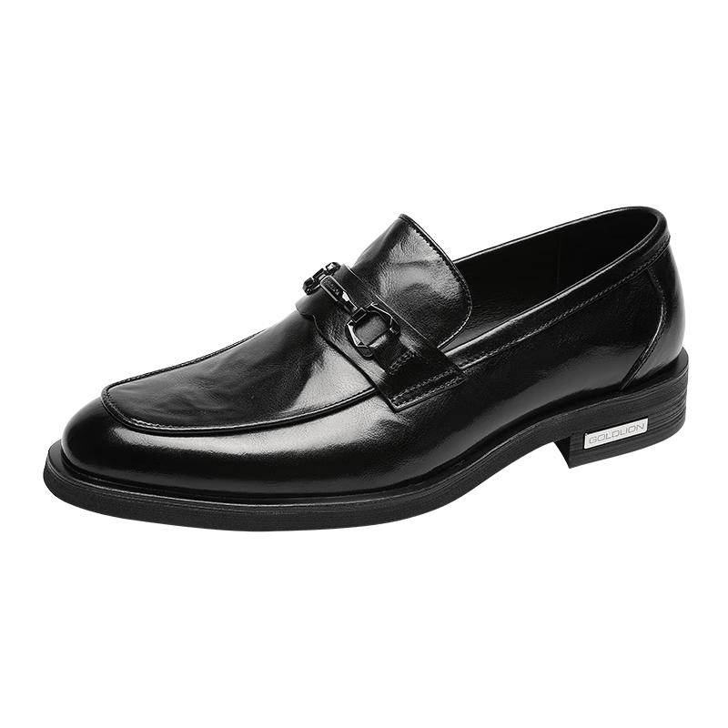 Goldlion Men s Slip-On Leather Loafers 42