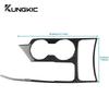 Real Soft Carbon Fiber Sticker For Kia Sportage 2017 2018    LHD Car Gear Shift Water Cup Panel Interior Trim