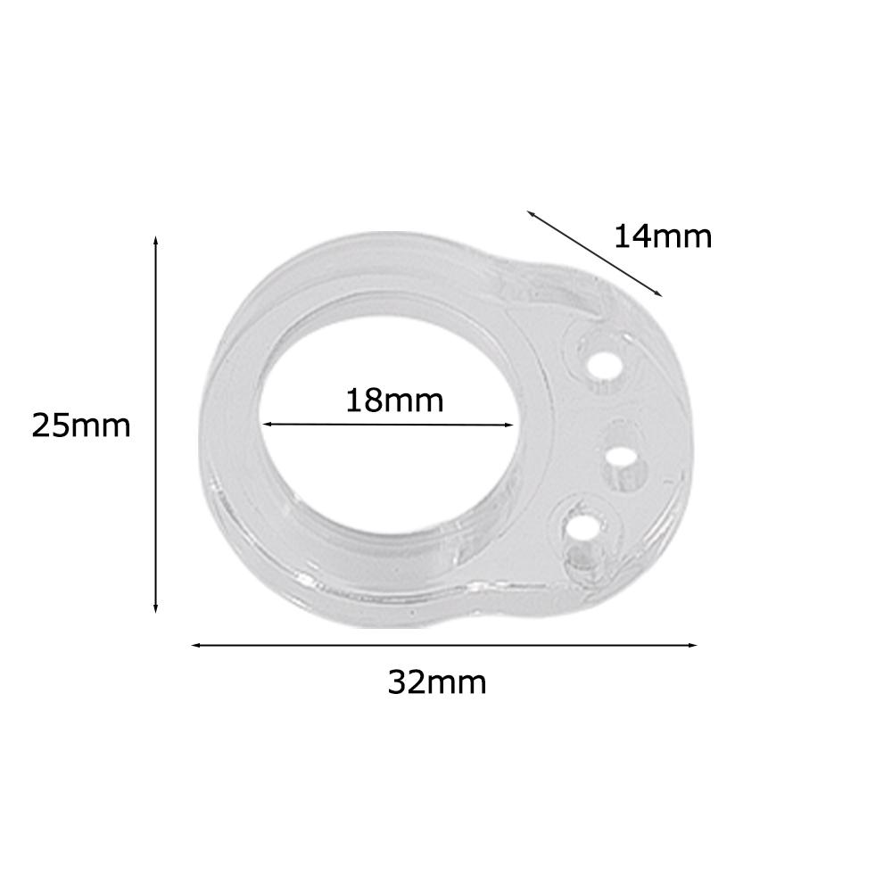 8/1Pcs Door Stops Punch-free Door Handle Buffer Wall Protection Transparent Doorknob Bumper For Walls Furniture Protector Pad