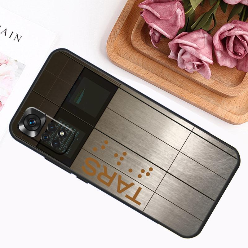

TARS Interstellar Movie Case For Xiaomi Redmi Note 12 8 9 10 11 Pro Note 12S 11S 10S 9S 9A 9C 9T 10A 10C 12C Cover Redmi Note 11 Pro