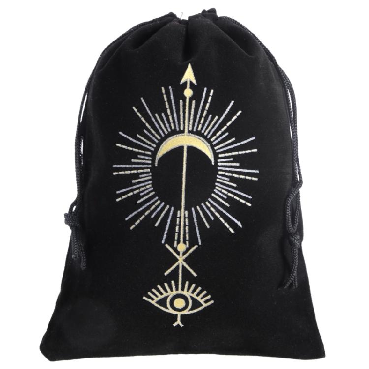 Storage Bag Board Game Cards Drawstring Package Witch Divination Crystal Packing Pouches Gift Bag Tarot Carrying Pouch