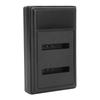 Camera Battery Charger 2 Slots Type C Port LCD Display Multiple Security Prevention Camera Battery