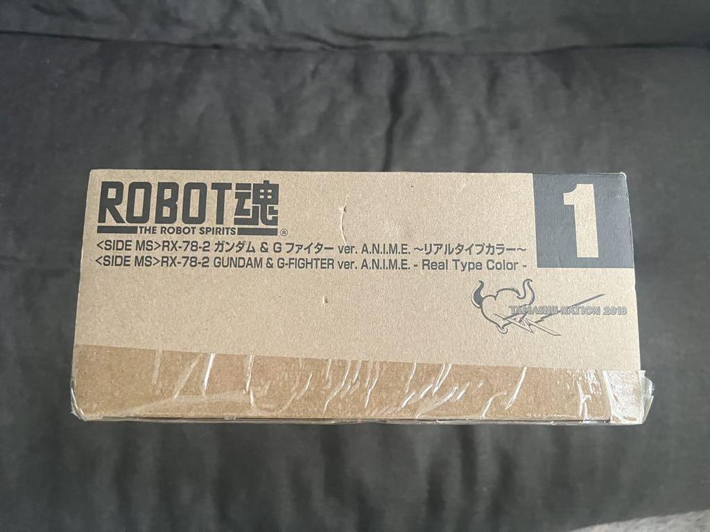 [USED] ROBOT Spirits MS-78-2 Gundam & G Fighter Real Type Color