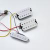 2 Tone 1 Volumes 5 Way Switch Electric Guitar Replacement Part Set Single Coil Pickups with Prewired Wiring Harness Set