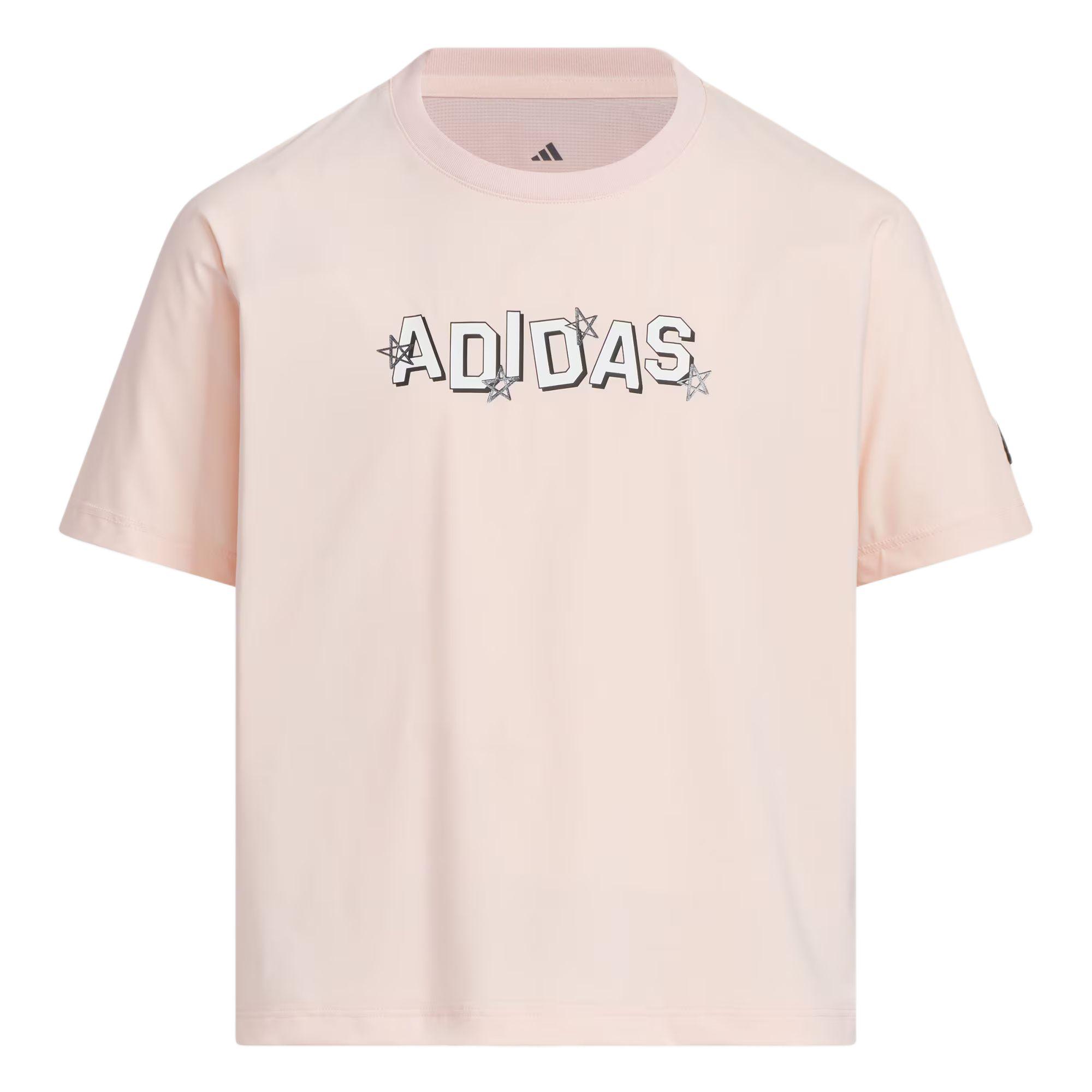 Adidas Sportswear T Shirt Ice Crystal Pink Kids  JM3450 128
