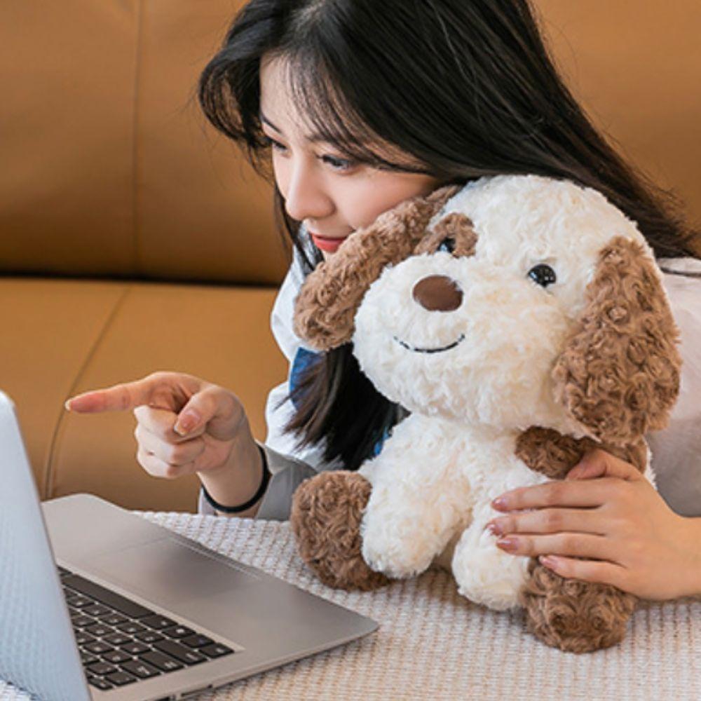 Stuffed Animal Animal Puppy Dolls Brown Spot Shiba Inu Plush Dolls  Birthday Gifts