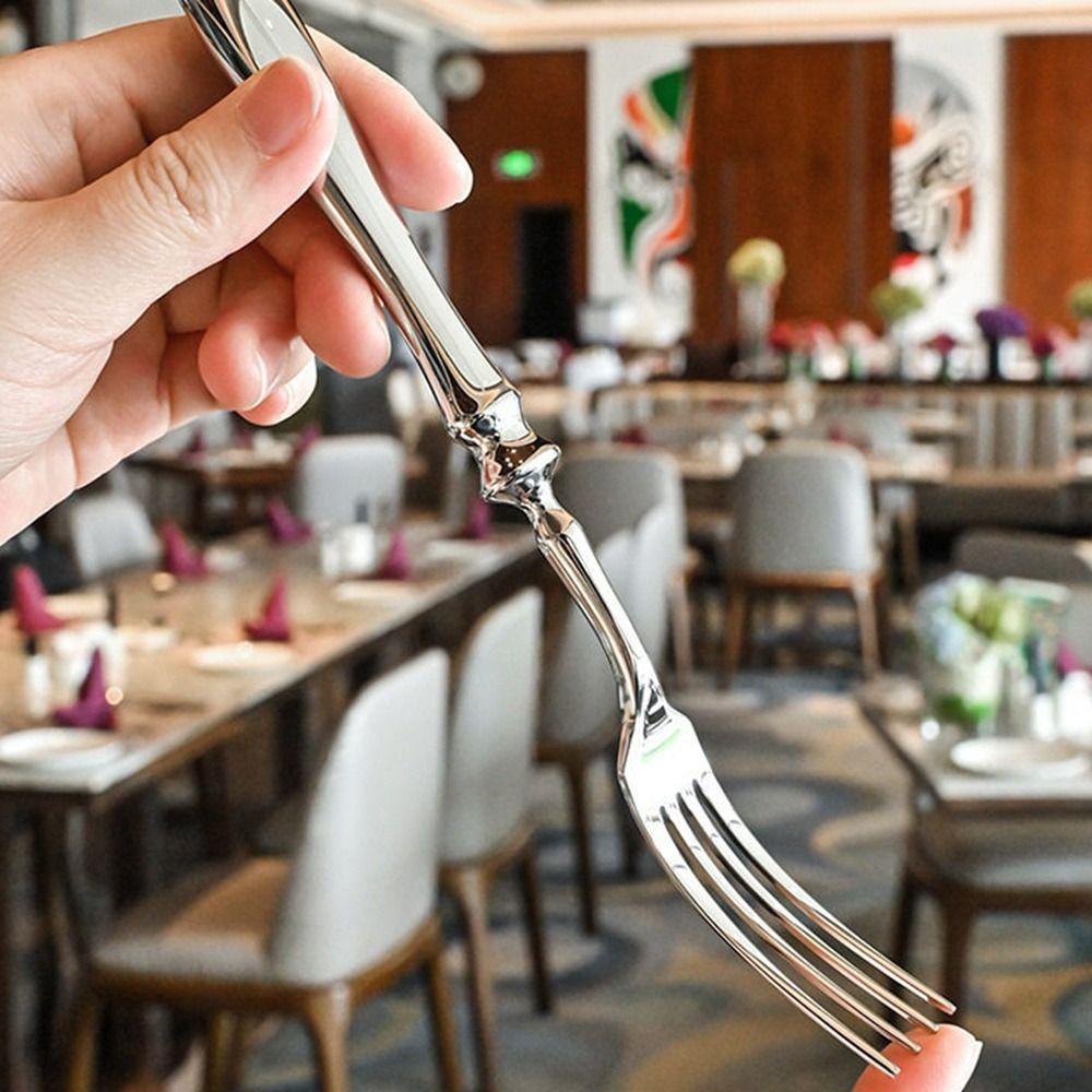 Mirror Polish Dessert Spoon Kits Shell Shape Dining Tableware Luxury Cutlery Set Home Kitchen