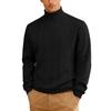 New Arrival Plus Size Men's High-Neck Sweatshirt Heavyweight Textured Jacquard Casual Thermal Sweatshirt