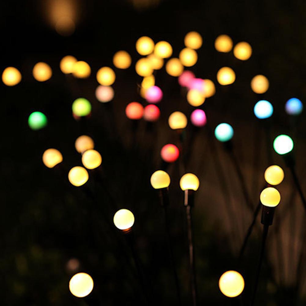Swing Firefly Solar Lights Waterproof Landscape Solar Lamp Garden Decoration