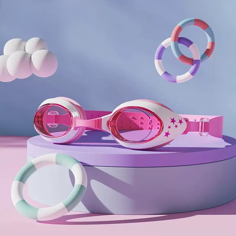 Kids Cartoon Dinosaur Swim Goggles