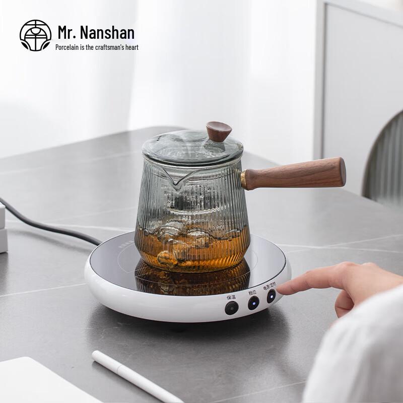 Nanshan Mister Anti-Scald Glass Side-Handle Teapot