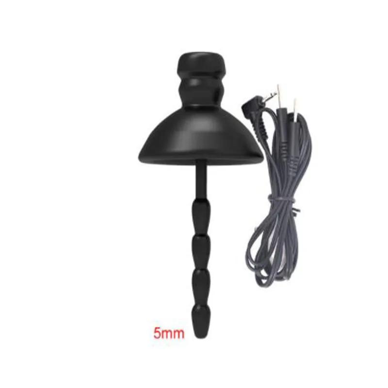 Elektroschock Penis Plug Ring Pferdeaugenstab E-Stim Urethralsonde Katheter Dilator Hahnverlängerer Medizinische Sexspielzeuge für Erwachsene für Männer