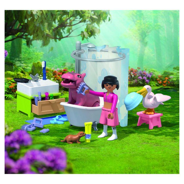 71950 L'heure Du Bain Des Animaux