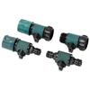 Auslaufsicherer bidirektionaler Ventilkörper-Adapter 1/2 Zoll Nippel Schnellkupplungssystem Geeignet für Rasensprenger und Wasserhahngebrauch