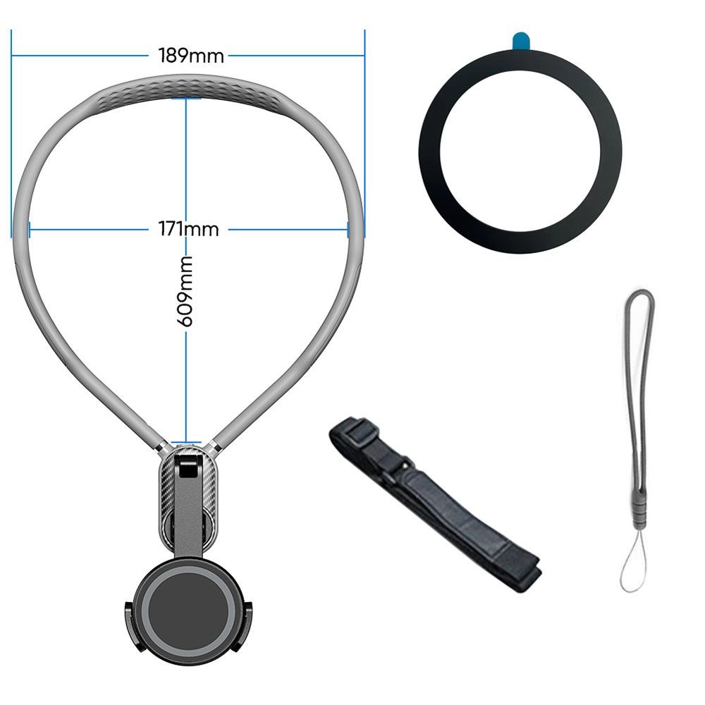 Universal Magnetic Neck Mount Hand Free Neck Cell Phone Holder Portable Mobile Holder  for Phones