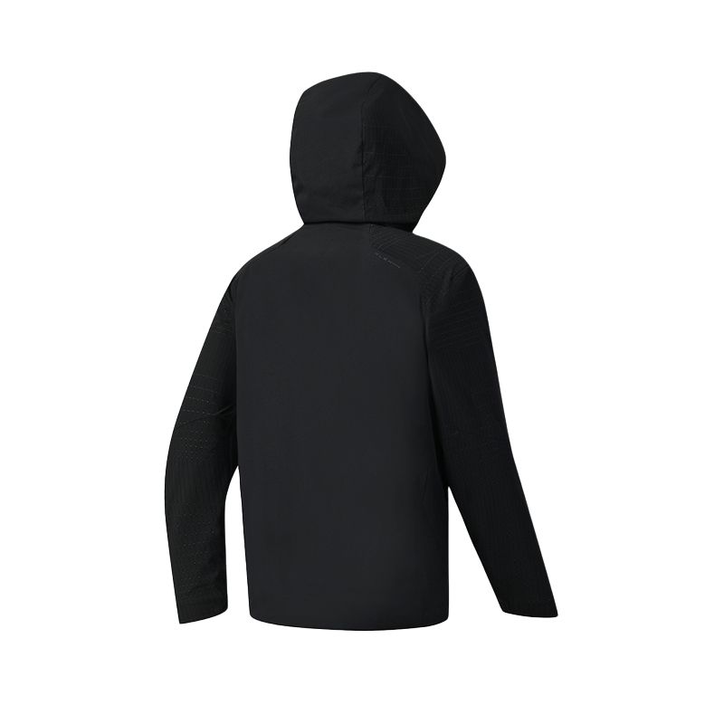 Fila Fitness Casual Classic Versatile Warm Hooded Jacket Men Jackets A11M541707FBK