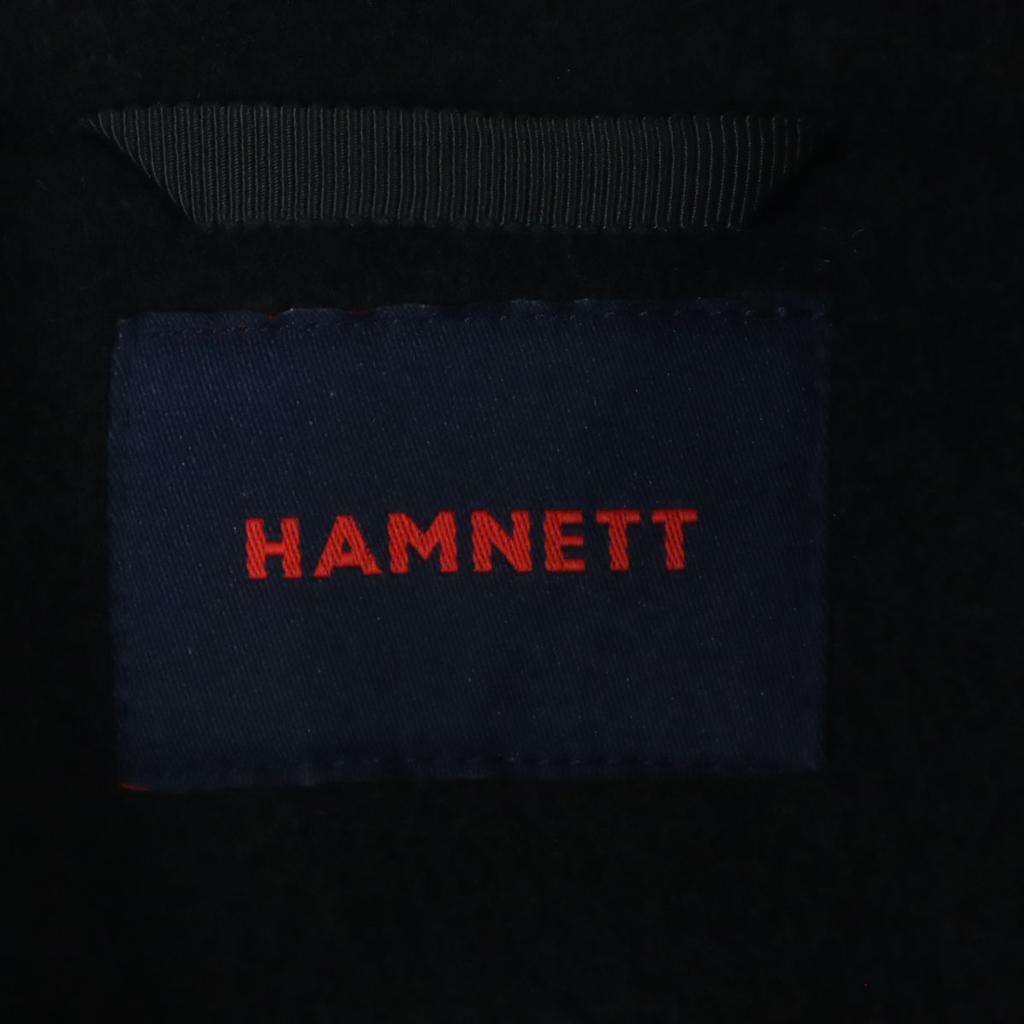 HAMNETT Stand collar coat M black Men's Used
