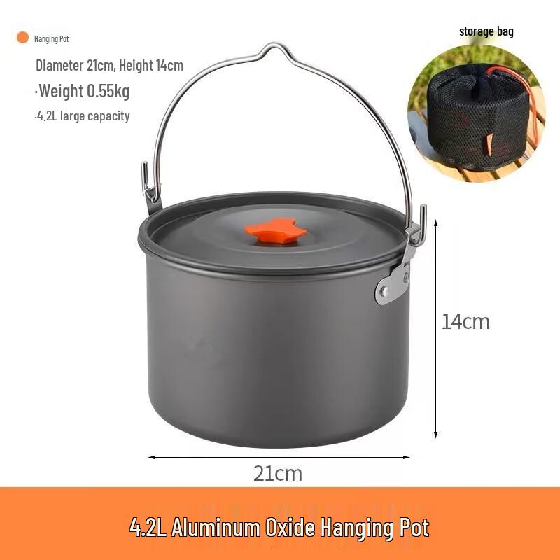 

OEING Outdoor Camping Tripod Pot Hanger 6-8 Person