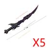 MOC Figure Accessory Building Block Game character Weapons Set Black Eagle Boxing Gloves Armor Shield Dart Machete Brick Toy N22